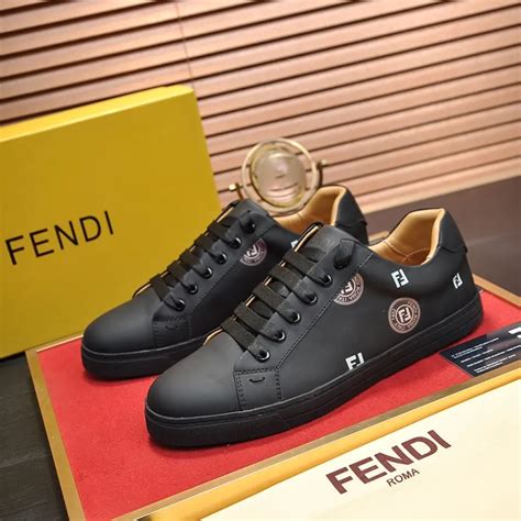 fendi deluxe sneakers|men's fendi sneakers for sale.